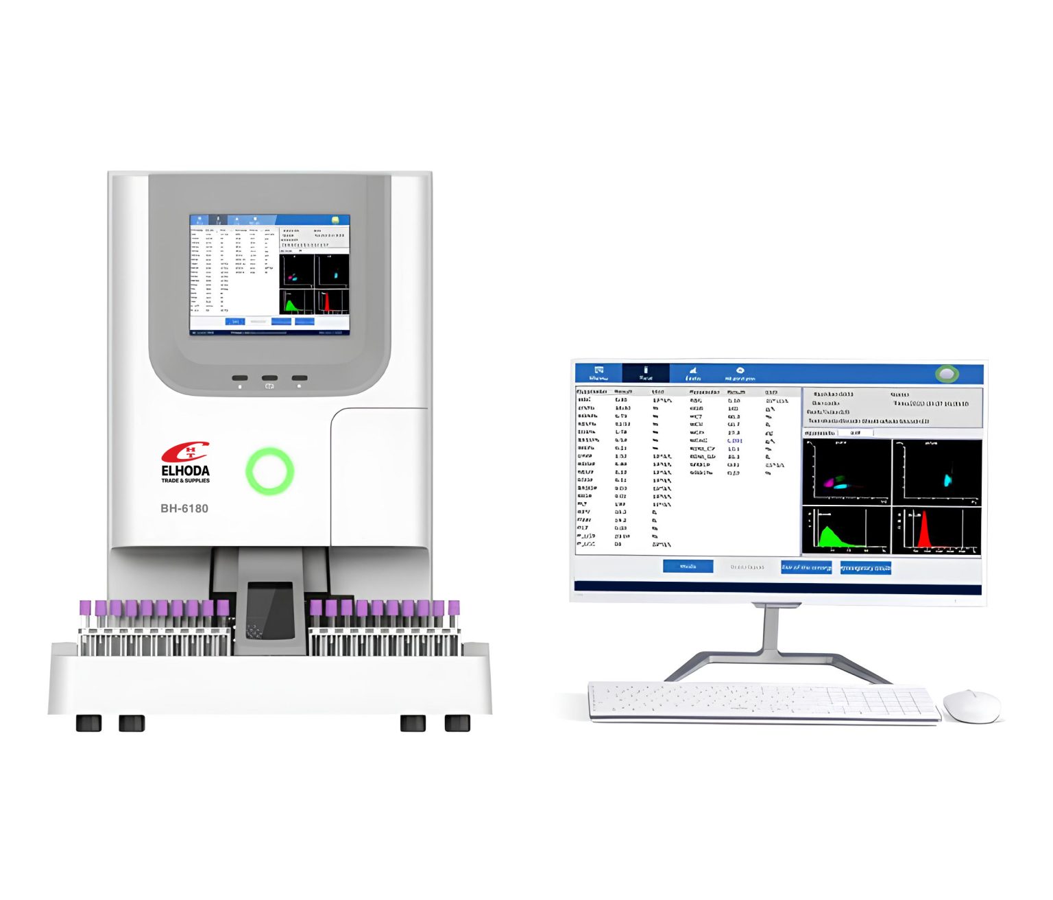 BH-6180 Advanced Hematology Analyzer (6-Part Differential) - EL HODA